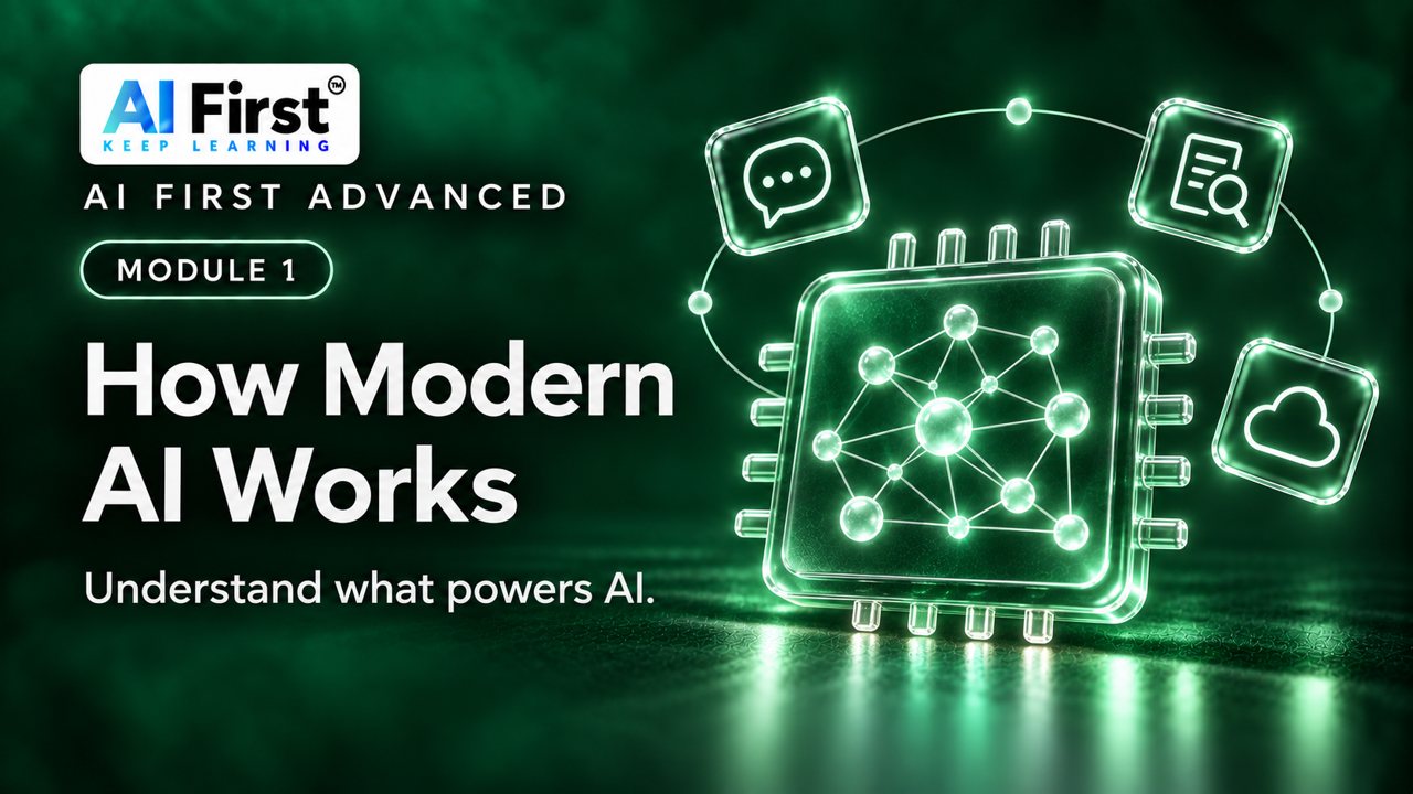 Module 1: How Modern AI Works